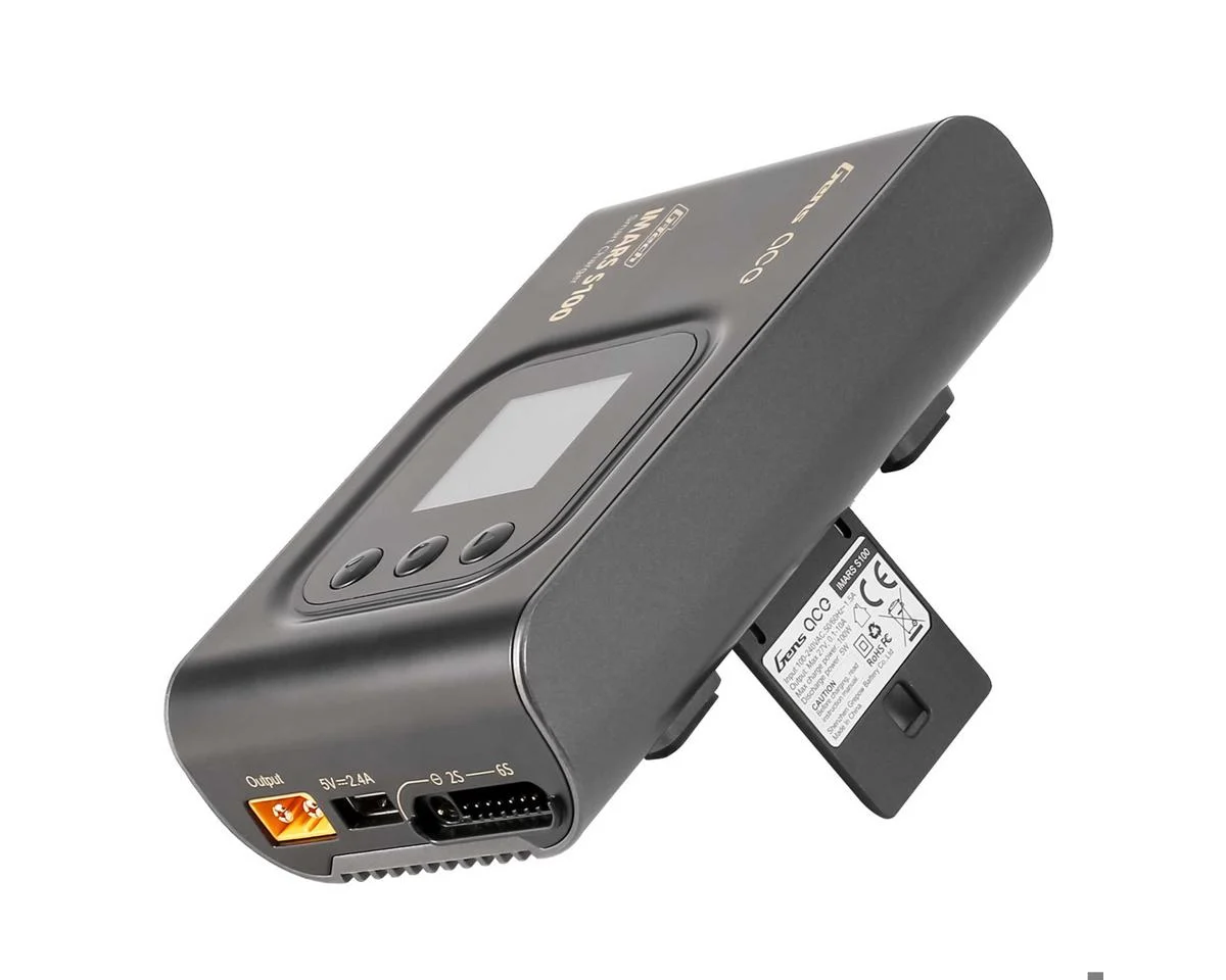 GEAS100-UB Gens Ace IMars S100 G-Tech Smart AC Balance Battery Charger (6S/10A/100W) (Black)