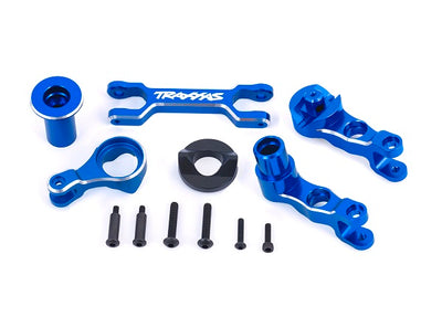 7746-BLUE Aluminum Bellcrank Assembly X-MAXX
