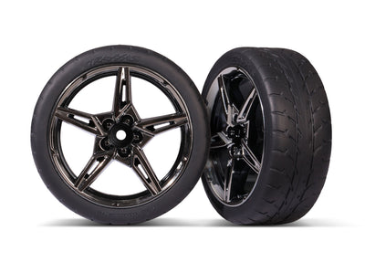 9370 Tires & wheels, assembled, glued FRONT