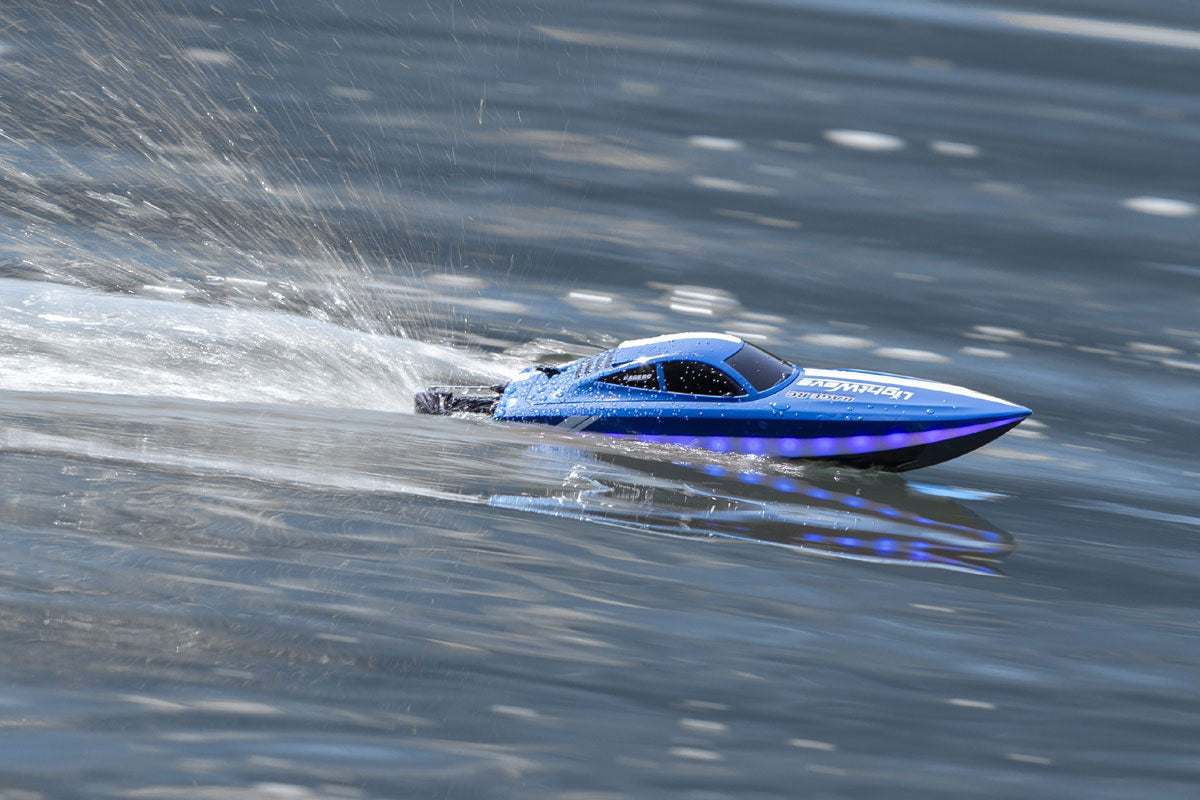 RGRB1132  LightWave Electric Micro RTR Boat-Blue
