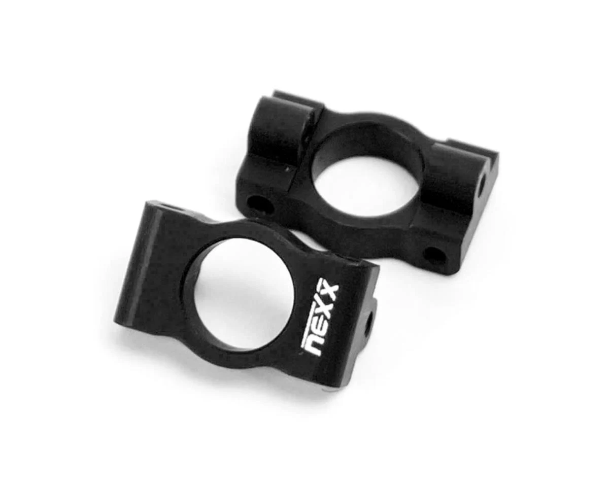 NX-462-B NEXX Racing Losi™ Micro-B Aluminum Caster Blocks (Black) (2)