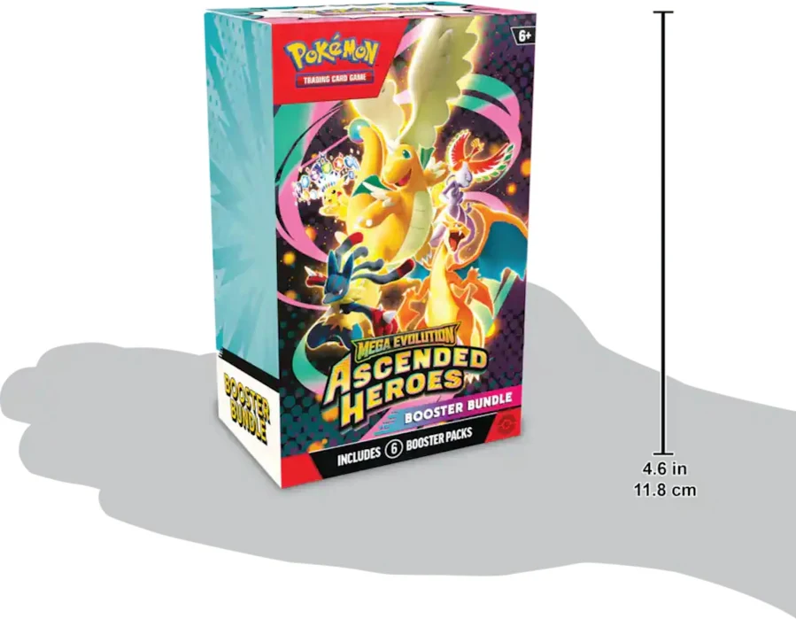 PKU10-10311-113 Pokemon Mega Evolution Ascended Heroes Booster Bundle