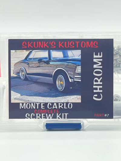 Skunks Hobbies Monte Carlo Complete Screw Kit Chrome