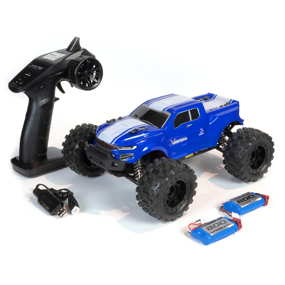 RER13649 Redcat Volcano-16 1/16 Scale Brushed Monster Truck-Blue