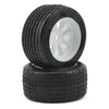 PRM1013917 Vintage Racing Pre-Mounted Rear Tire (2) (31mm) (White)