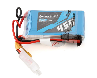 GEA4503S45JS Gens Ace 3S LiPo Battery 45C (11.1V/450mAh) w/JST Connector
