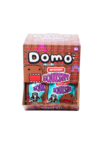 L2P  21025 Domo 3 Inch Mystery Squishy (Sold Individually)