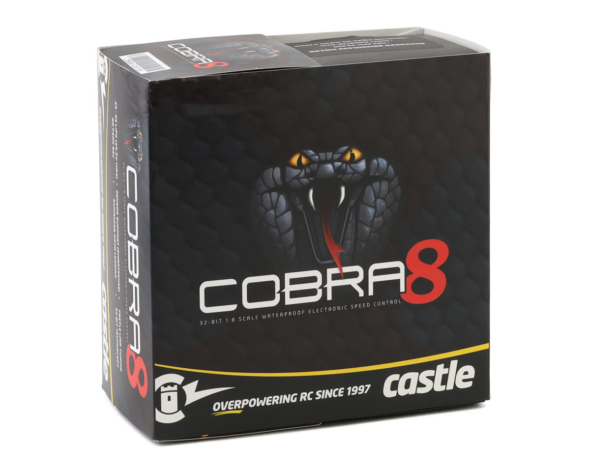 CSE010-0172-03 COBRA 8 25.2V ESC W / 1515-2200KV V2 SENSORED MOTOR