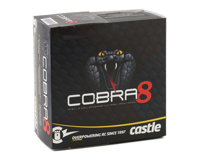 CSE010-0172-03 COBRA 8 25.2V ESC W / 1515-2200KV V2 SENSORED MOTOR