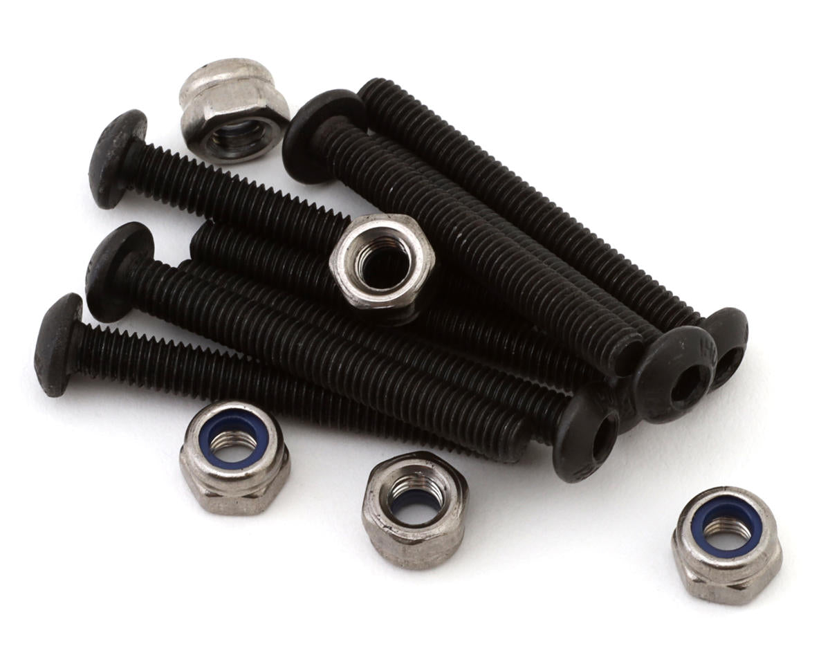 TLHTLMT-43 Treal Hobby Losi LMT Aluminum Shock Mount Set (4) (Green)