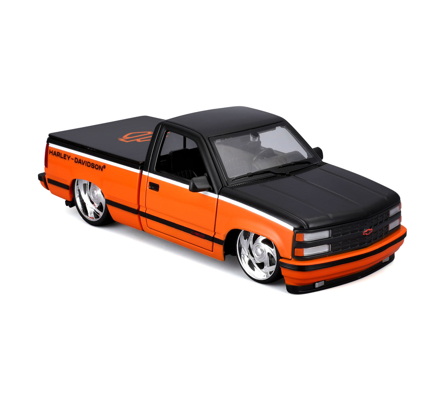MJ32274OR MT 1:24 H-D Customs - Chevy 1993 454SS ORBK