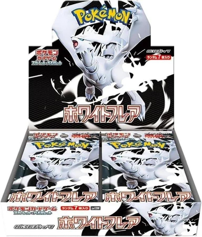 PKU427782 Pokemon White Flare Boosters (SV11W) Japanese Language Release