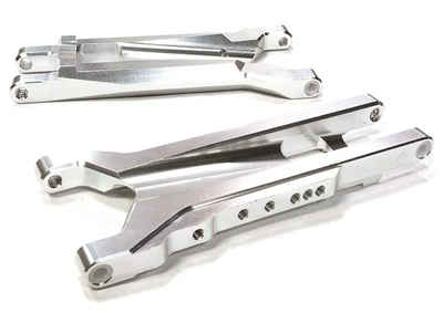 INTC26397SILVER Billet Machined Lower Suspension Arm 1/10 4X4