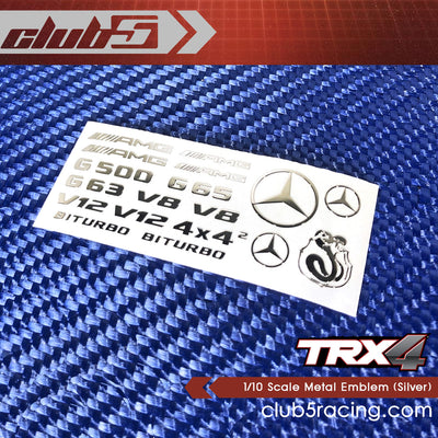 ZY-00011 Metal Emblem TRX-4 G500