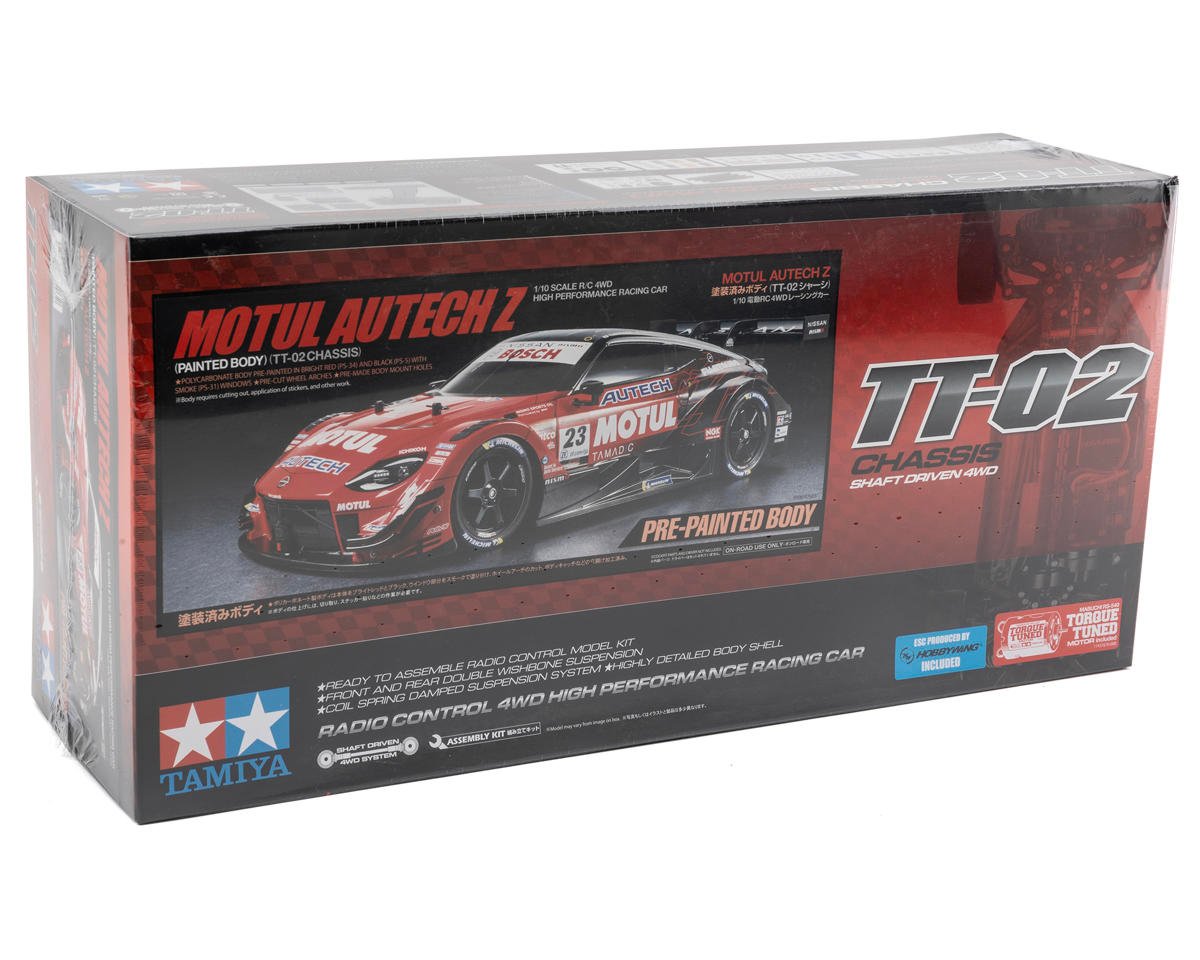 TAM47503 Tamiya Motul Autech Z 1/10 4WD Electric Touring Car Kit (TT-02) (Painted Body)