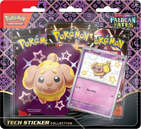 PKU290-85613 Pokemon Scarlet & Violet Paldean Fates Tech Sticker Collection