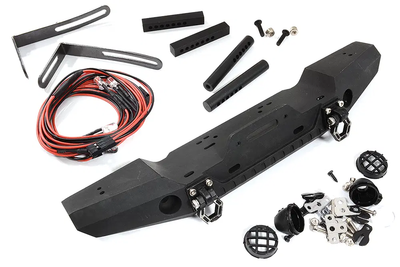 INTC31249 Realistic Front Bumper w/LED 1/10
