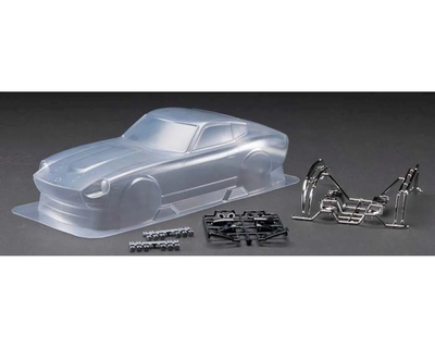 TAM51407 1/10 Datsun 240Z Rally Body Parts Set (Clear)