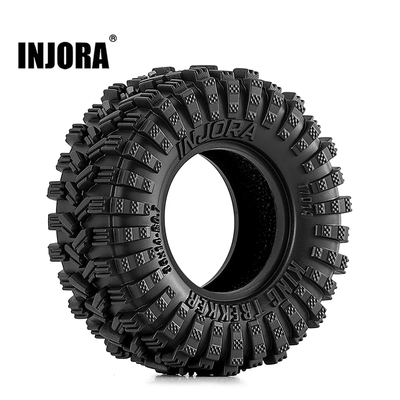T7014 INJORA 0.7" 35*14mm King Trekker Tires for 1/30 SCX30 (T7014) (4)