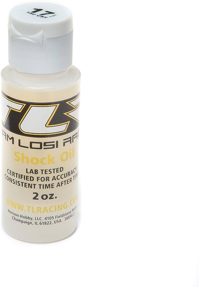 TLR74001 Silicone Shock Oil, 17.5WT, 150CST, 2oz
