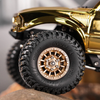 DGW-1056GD INJORA 1.0" Aluminum Wheels for Micro Crawlers (W1056) - Gold