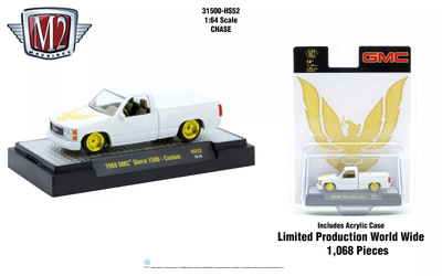 M2Machines 31500-HS52 1:64th Scale 1988 GMC Sierra 1500 Custom - CHASE!