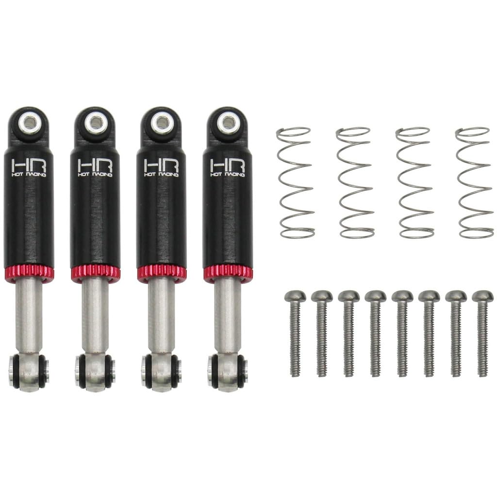 HRSXTF32TD02 - Black Internal Spring Air Shocks 32mm SCX24