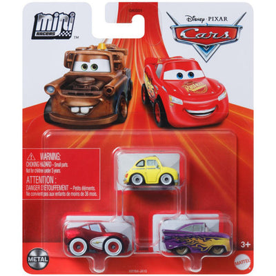 HWGKG01 Cars Mini Racers Lightning/Luigi/Ramone