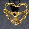 Jevries Heart Steering Wheel Gold