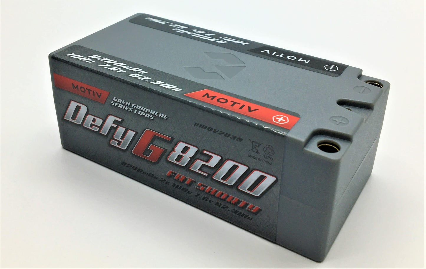 MOV2039 LIPO8200MAH 2S FAT SHORTY