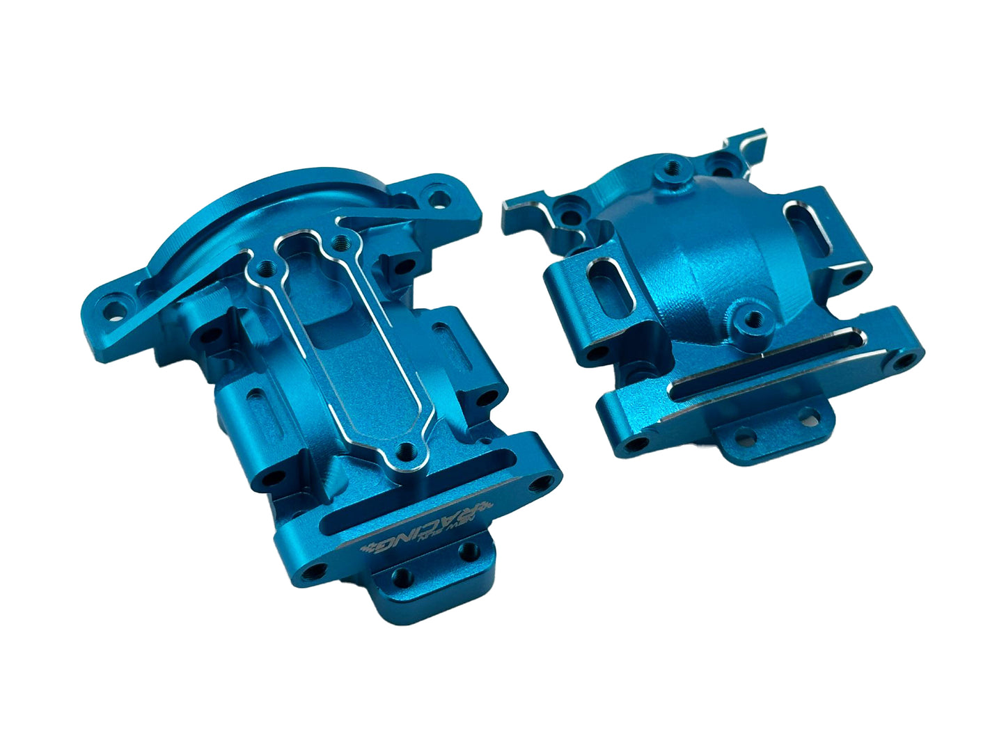 NSRMINIM013BL Aluminum Front Gear Box For Traxxas Mini Maxx-Blue