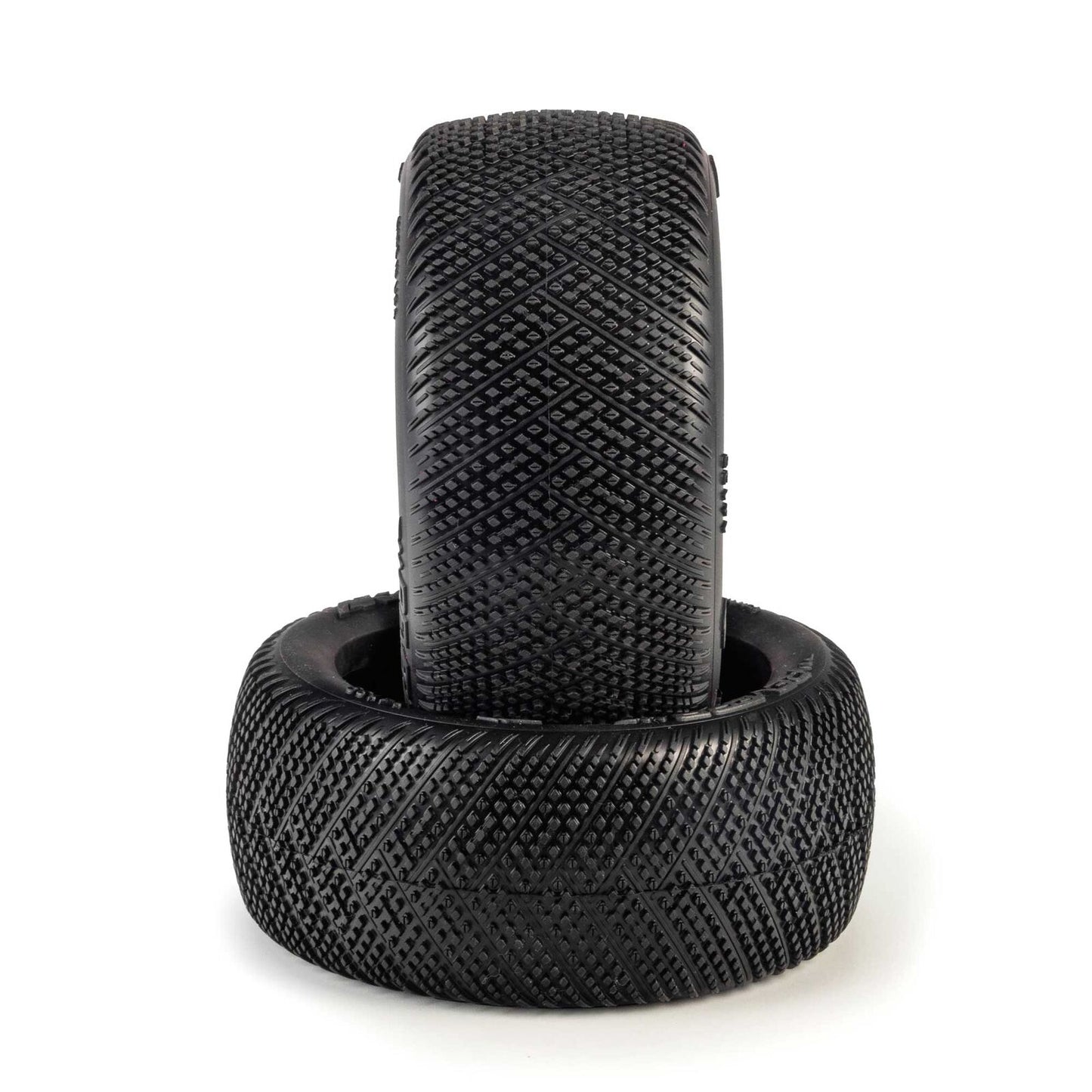 AKA14139XRW AKA PRODUCTS, INC. 1/8 Reverb Soft Long Wear Front/Rear 4.0" Off-Road Truck Tires MTD 17mm, White (2)