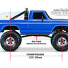 92046-4 TRX4 1979 Ford F150 Ranger XLT 1/10 Scale And High Trail Crawler