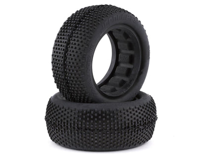 JCO3161-02 Double Dee's V2 2.2" 4WD 1/10 Front Buggy Tires (2) (Green)