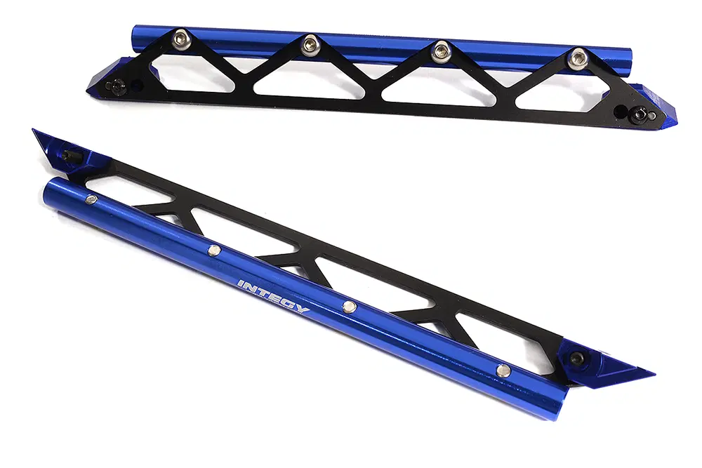INTC30195BLUE Machined Side Protection Nerf Bars 1/10