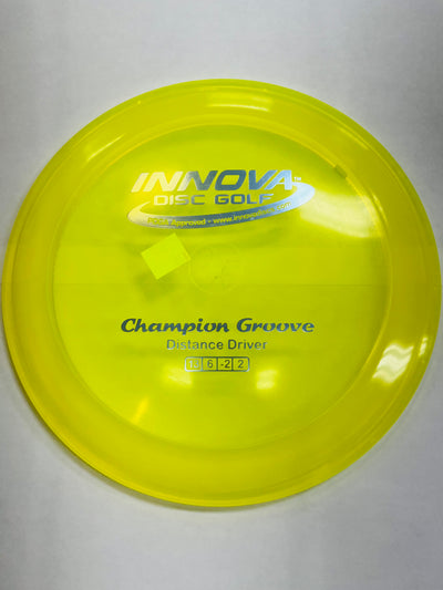 Innova Champion Groove Distance Driver Yellow Clear