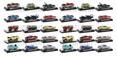 M2 Machines 40300 1:24th Scale Assortment