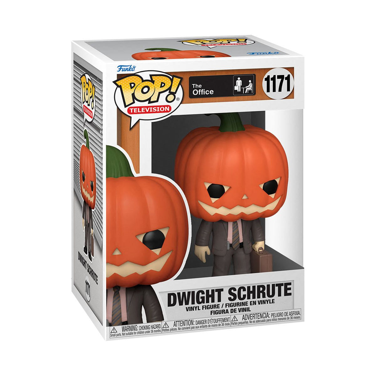 FU57393 The Office Dwight Schrute Pumpkin Head #1171