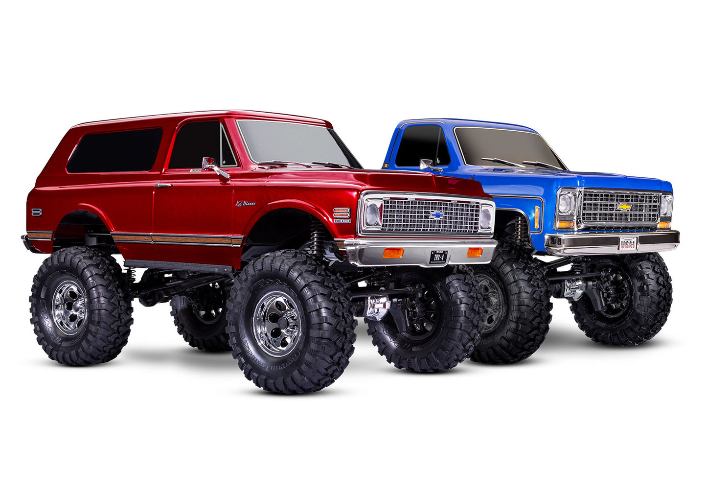 92086-4 1972 Chevorlet K5 Blazer 1/10 Scale And High Trail Crawler