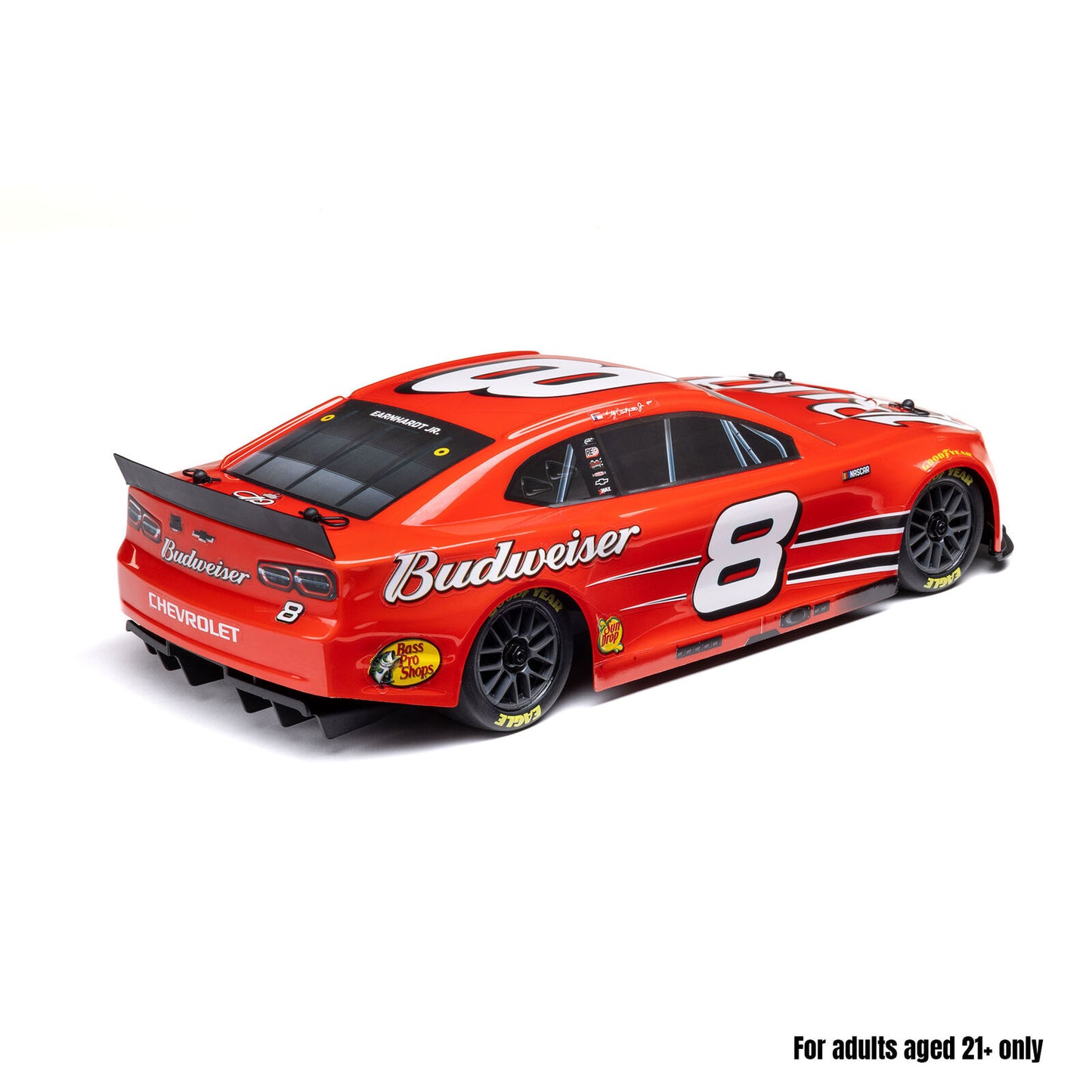 LOSF1122508 1/12 Losi NASCAR Dale Earnhardt Jr. No. 8 Budweiser (Battery & Charger Included)