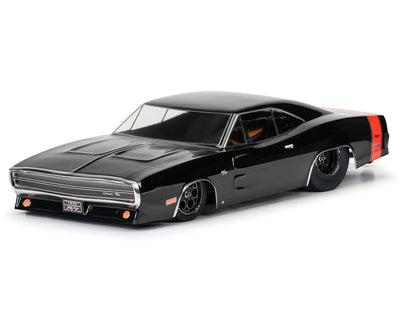 PRO359900 1970 Dodge Charger No Prep Drag Racing Body (Clear)