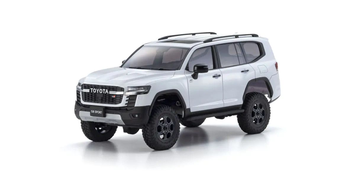 KYO32538PW MINI-Z 4x4 readyset Toyota LAND CRUISER 300 GR SPORT Precious White Pearl