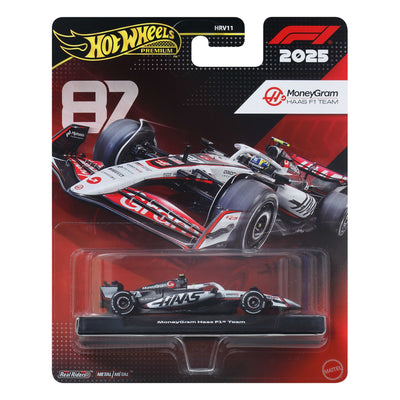 HWJDK90 HotWheels Premium MoneyGram Hass Formula One Team #87