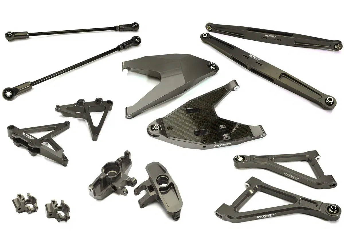 INTC28629GREY Billet Machined Alloy Suspension Kit 1/7 UDR