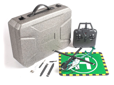 SHERIFF-RGR6052 Hero-Copter 4-Blade RTF Heli - Sheriff