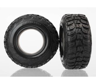 6870 Tires, Kumho (Dual Profile 4.3x1.7-2.2/3.0") (2) Foam Inserts (2)