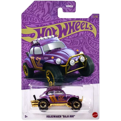HWHDH54 Pearl and Chrome Volkswagen "Baja Bug"