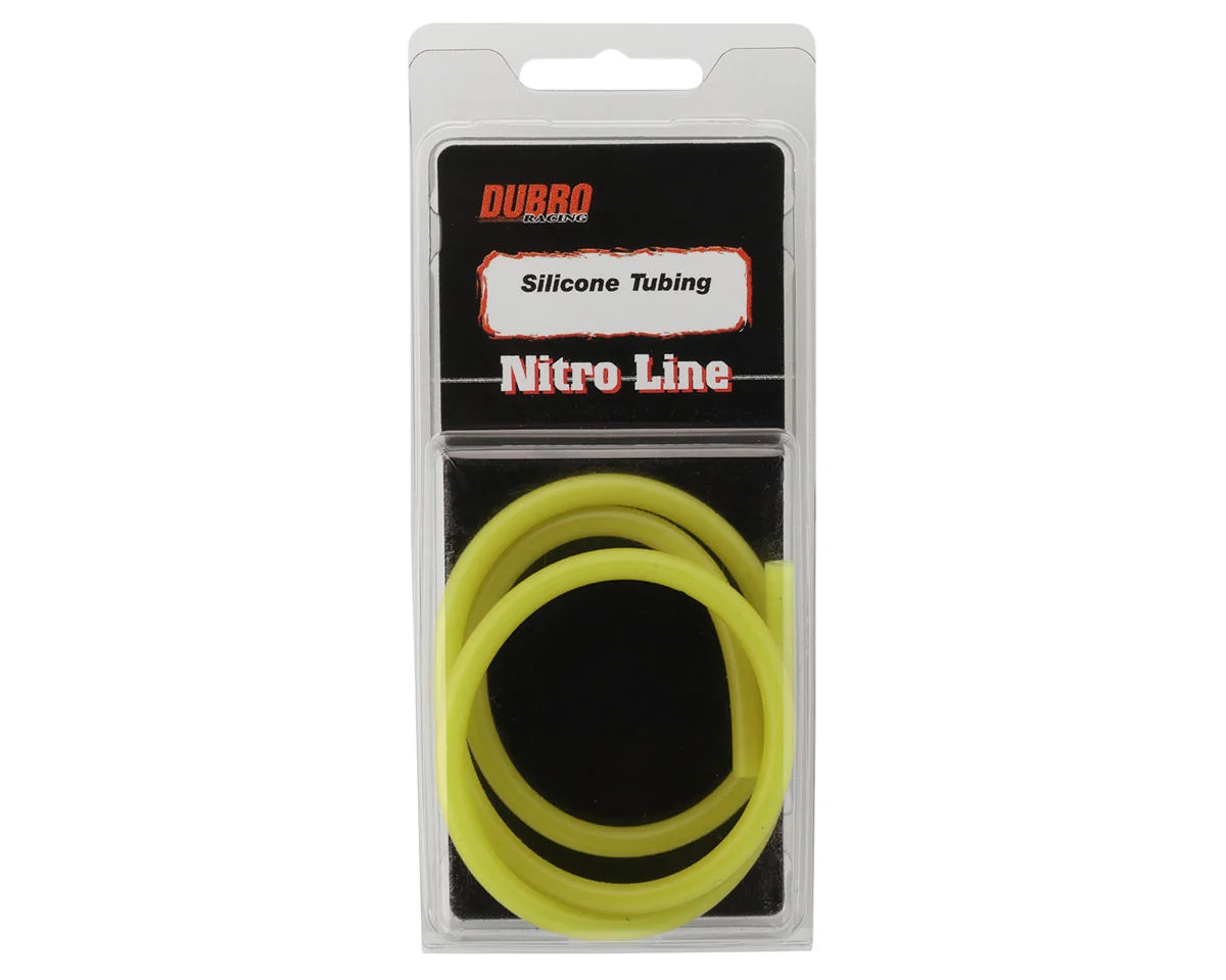 DUB2230 DuBro "Nitro Line" Silicone Fuel Tubing (Yellow) (61cm)