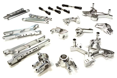 INTC26319Silver Billet Machined Suspension Upgrade Kit 4x4