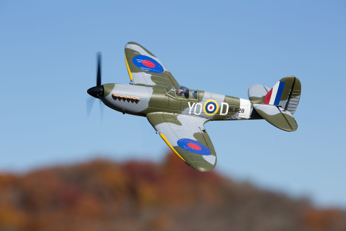 RGRA1303V3  Supermarine Spitfire Micro RTF Airplane with PASS (Pilot Assist Stability Software) System